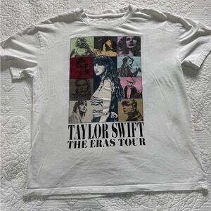 Taylor Swift The Eras Tour White T-Shirt